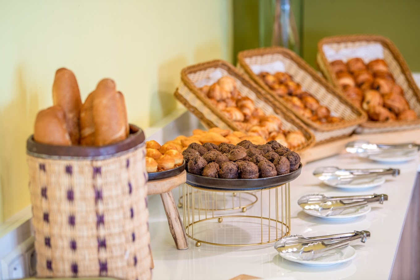 Petit-déjeuner sur le toit